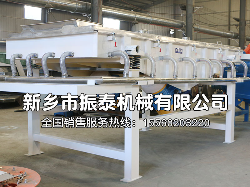 陜西1540風冷直線振動篩驗收合格已發(fā)貨，請張經(jīng)理注意查收！