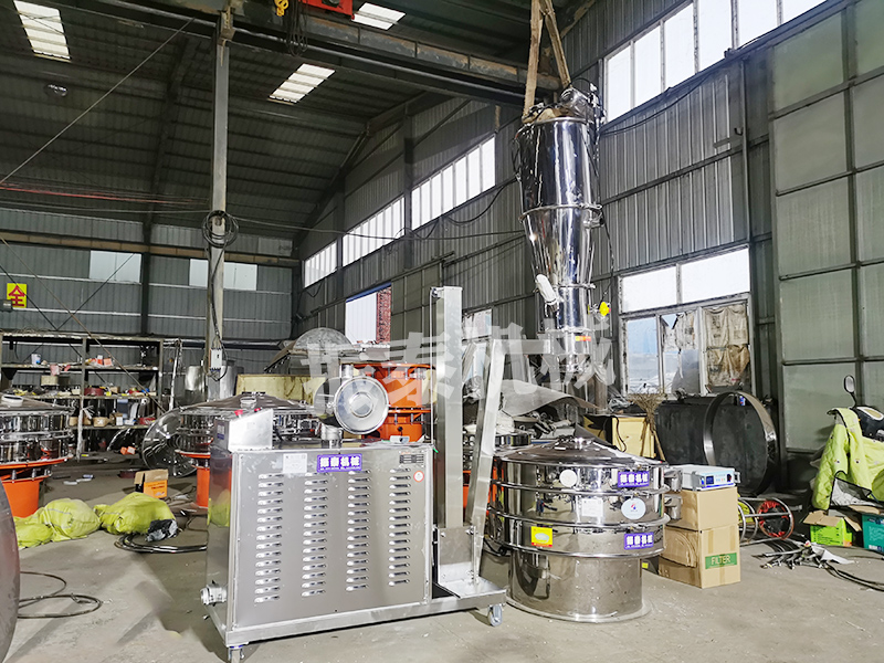新能源行業鋰電池材料真空上料機的應用