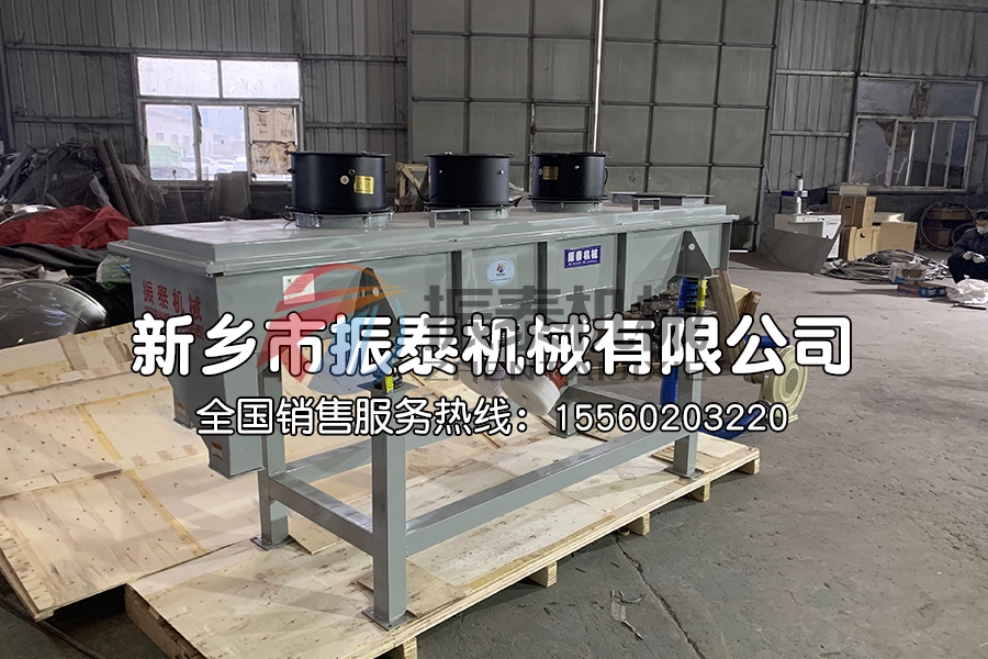 直線振動篩物料跑偏
